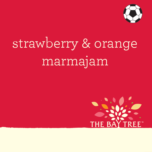 strawberry & orange marmajam